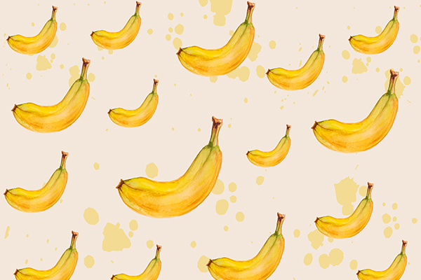 香蕉瘦身可用的食用餐