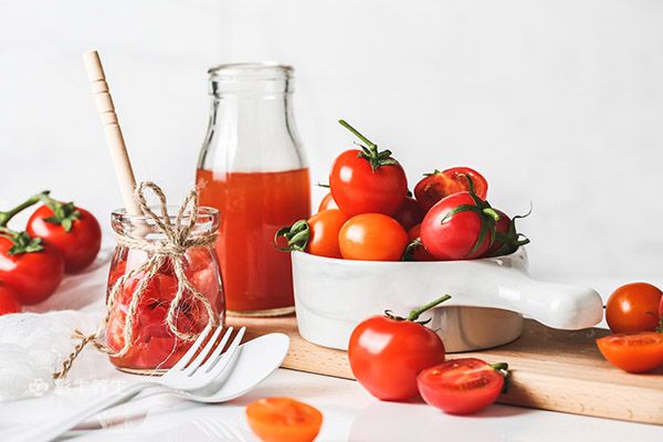 西红柿榨汁的功效与作用